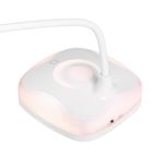 Activejet, Classic Plus, nowoczesna lampka na biurko z funkcją oświetlenia nocnego, LED, biała