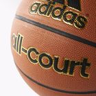 Adidas, All Court #5, piłka do koszykówki, brązowa