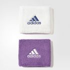 Adidas, Real Madryt, opaska tenisowa na nadgarstek, biało-fioletowa