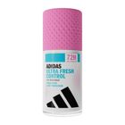 Adidas, Ultra Fresh Control 72h, dezodorant anti-perspirant roll-on dla kobiet, 50 ml