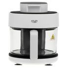 Adler, frytkownica beztłuszczowa ze szklaną misą, airfryer, 3l