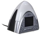 AEG, radiobudzik, SRC 4113, srebrny