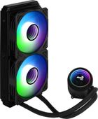 Aerocool, PGS Mirage L240, chłodzenie wodne, ARGB BK