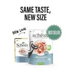 Agras Pet Foods, Schesir Adult, Tuńczyk z morszczukiem, karma dla kota, 70g