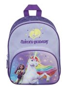 Akademia Jednorożców, plecak dla przedszkolaka, fioletowy