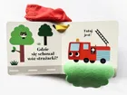 Akademia Mądrego Dziecka. Gdzie się schował wóz strażacki? Zabawa w chowanego