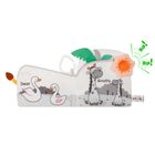 Akuku, książeczka sensoryczna, Zoo