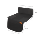 Akuku, mata pod fotelik samochodowy, krótka, czarna