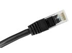 Alantec, patchcord, U/UTP kat. 5e, PVC, 0,25m, czarny