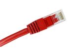 Alantec, patchcord, U/UTP, kat. 5e, PVC, czerwony, 0,25m