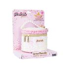 Alba Moli, Girabril, kuferek cekinowy, torebka na ramię, 18-23-16 cm