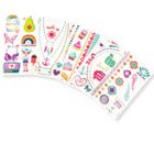 Alba Moli, Influencer, tatuaże metaliczne, 5 arkuszy