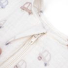 Albero Mio, Mini Cars, śpiworek do spania, muślinowy, TOG 0.5, rozmiar M