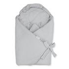 Albero Mio, otulacz muślinowy do fotelika, ocieplany, popiel