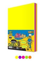 Alfa Pastello, papier ksero A4, 75g, 5 kolorów, 200 arkuszy, neon