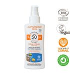 Alphanova Sun, spray z filtrem SPF50+, wersja podróżna, 90 g