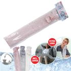 Alpina, termofor w pokrowcu, gumowy, różowy, 2l