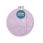 Altom Design, chwytak kuchenny, 100% bawełna, jasny fiolet, 18 cm