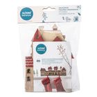 Altom Design, figurka drewniana składana, domki, 44-15,5 cm