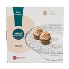 Altom Design, Flora, patera szklana na stopce, 28 cm