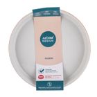 Altom Design, Fusion Coral, naczynie ceramiczne do tarty w opasce, 24-3,5 cm, 800 ml