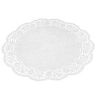 Altom Design, komplet serwetek pod ciasto, okrągłych, papierowych, biały, 35 cm, 8 szt.