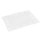 Altom Design, komplet serwetek pod ciasto, prostokątnych, papierowych, biały, 40-30 cm, 8 szt.