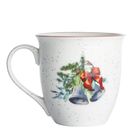 Altom Design, kubek baryłka duża, 630 ml, dekoracje świąteczne