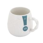 Altom Design, kubek dynia z plecionym uchwytem, kremowy, 510 ml