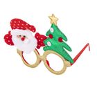 Altom Design, kubek Mikołaj nbc, 400 ml, z okularami świątecznymi, w opasce