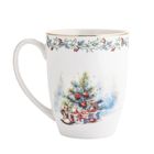 Altom Design, magia świąt kubek baryłka, 350 ml