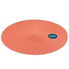 Altom Design, mata słomkowa, okrągła, koralowa, 38 cm