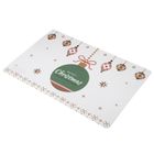 Altom Design, mata stołowa prostokątna, 28-43 cm, bombka