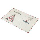 Altom Design, mata stołowa prostokątna, 28-43 cm, Xmas postcard