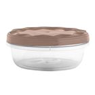 Altom Design, pojemnik z zakręcaną pokrywą, 0,3l, taupe