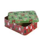 Altom Design, puszka prostokątna, 12,5-9-4,5 cm, xmas