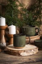 Altom Design, Reactive Forest, kubek ceramiczny, 520 ml