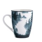 Altom Design, secret forest kubek porcelanowy baryłka, 320 ml