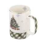 Altom Design, świąteczne drzewko, kubek prosty nbc, 380 ml, choinka
