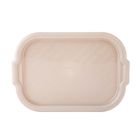 Altom Design, taca prostokątna, 39-27-2,5 cm, taupe