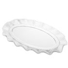 Altom Design, Vivienne, patera szklana, owalna, 33-20 cm