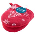 Altom Design, zimowa choinka chwytak kuchenny, 13-16 cm, 100% bawełna