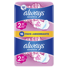 Always, Ultra Sensitive Long, podpaski ze skrzydełkami, rozmiar 2, 16 szt.