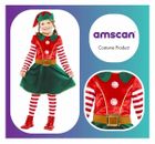 Amscan, strój elfa, sukienka, rozmiar 98/104