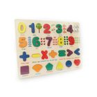 Anek dla Dzieci, tablica edukacyjna, nauka liczenia, kształtów, kolorów