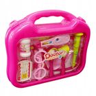 Anek dla Dzieci, zestaw lekarski w walizce, różowy