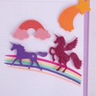 Apli Kids, Jednorożce, naklejki z pianki EVA, 40 szt.