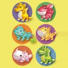 Apli Kids, Smoki, Turkusowy, puzzle 3D
