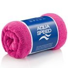 Aqua Speed, Dry Coral, ręcznik kąpielowy z mikrofibry, różowy, 50-100 cm