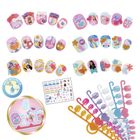 Aquabeads, Barbie, Nail Studio, zestaw uzupełniający do stylizacji paznokci, 35147